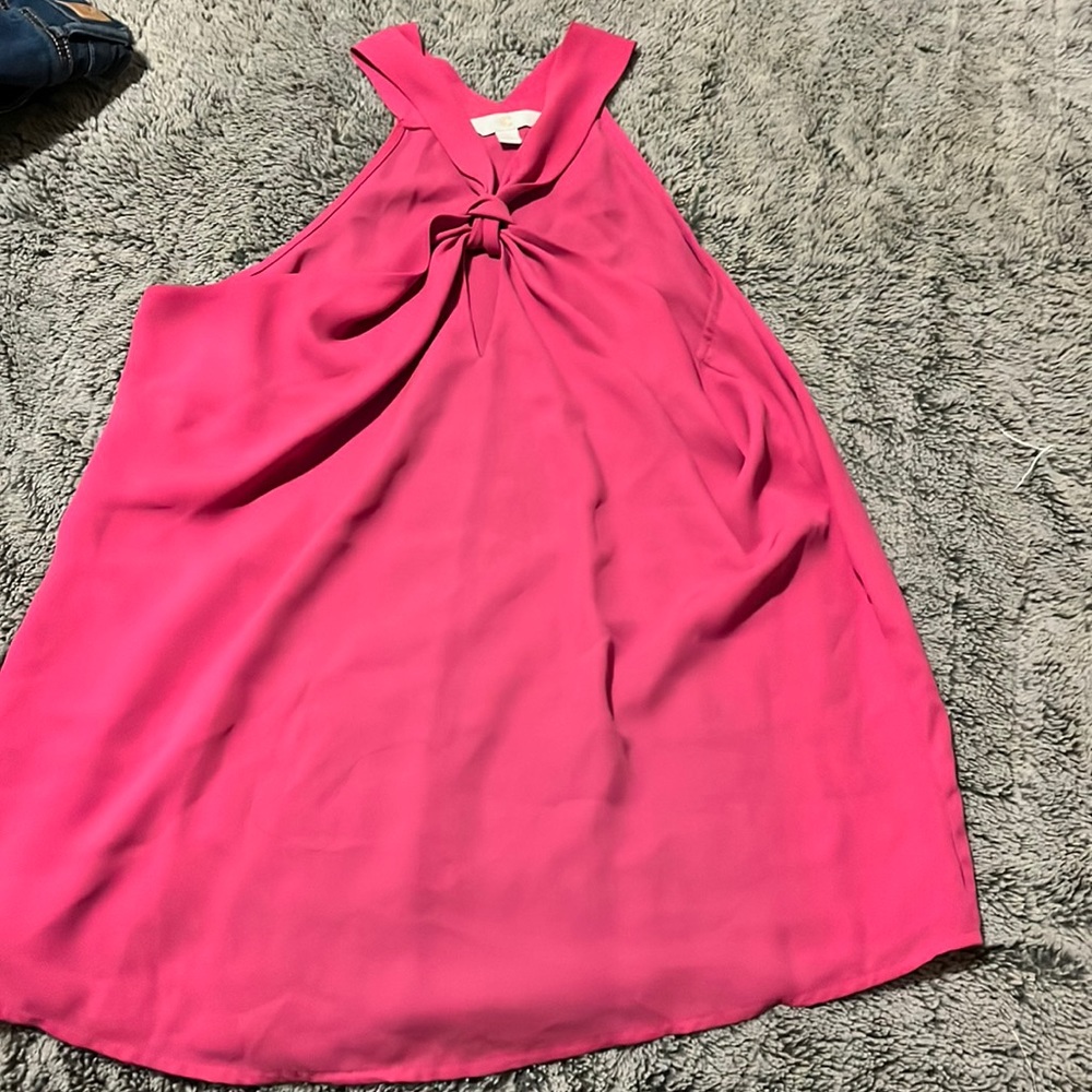 Pink large top